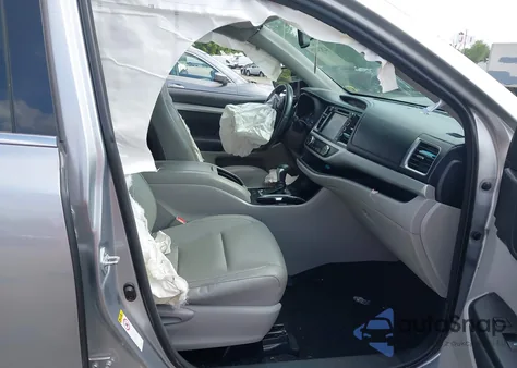 2015 Toyota Highlander Xle V6 from USA, damaged, VIN 5TDKKRFH1FS065420